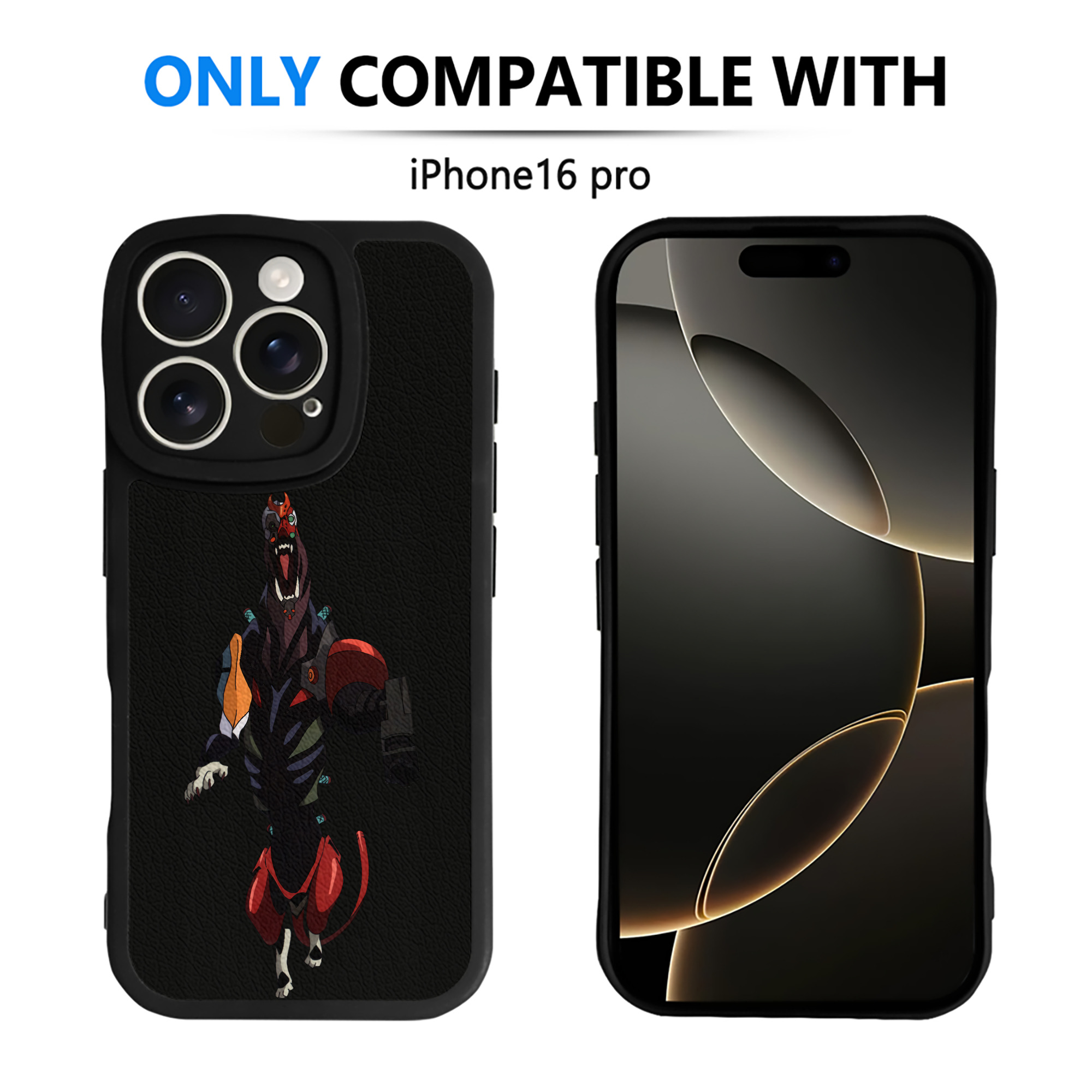 （画像用） EVA 新世紀エヴァンゲリオン 【iPhone 16シリーズ対応】シリコンスマホケース（レザー調） 材質：シリコン